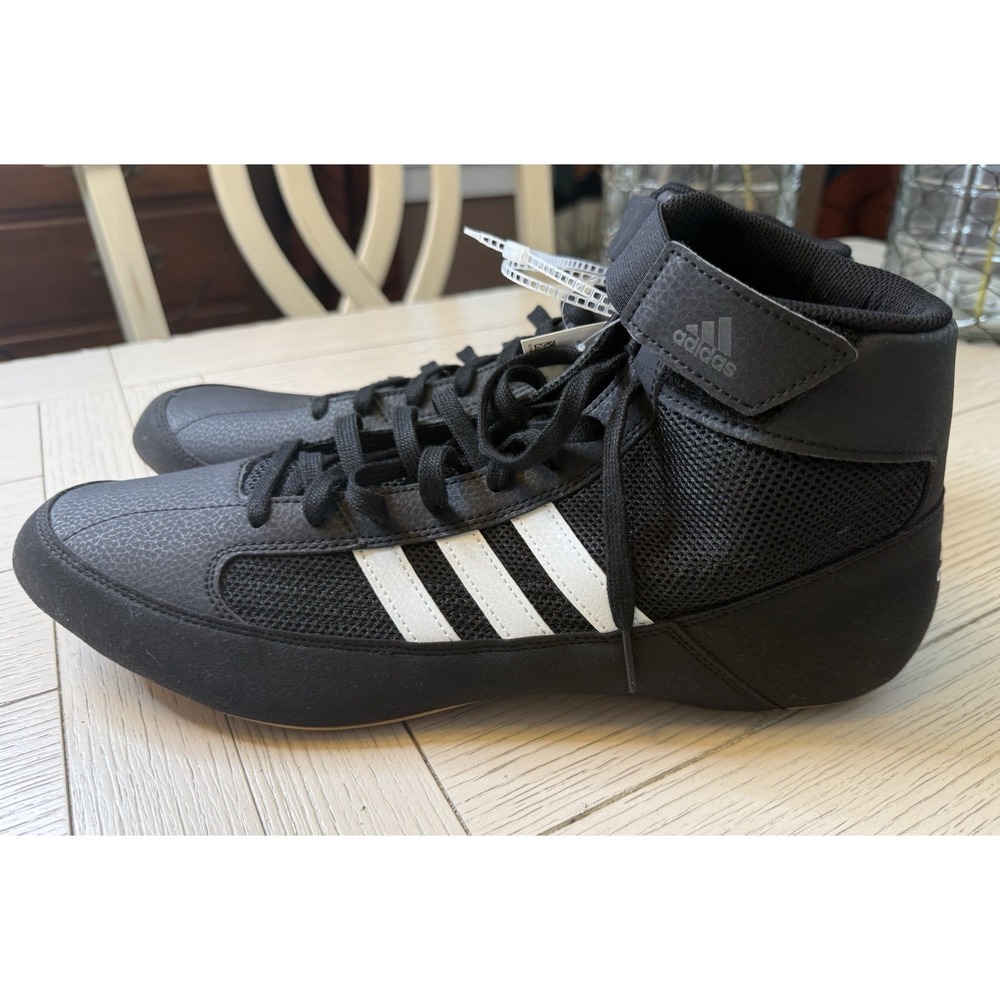 Adidas Havoc NWT Wrestling Boxing Combat Sport Mens Sz 14.5 Shoes Black AQ3325